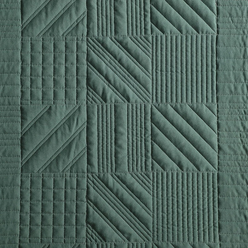 Eddie Bauer Solid Washed Quilt Set