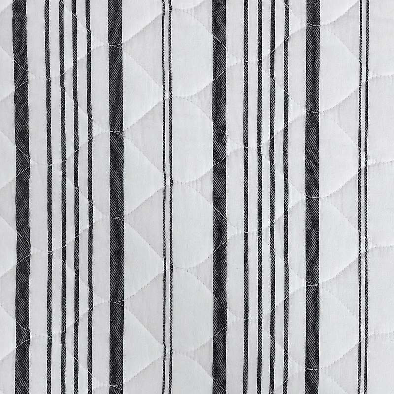 Laura Ashley Stripe Perfection Quilt Set