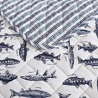 Eddie Bauer Wes Fish Quilt Set