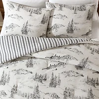 Eddie Bauer Rocky Mountain Cabin Duvet Cover Set