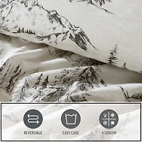 Eddie Bauer Rocky Mountain Cabin Duvet Cover Set