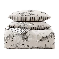 Eddie Bauer Rocky Mountain Cabin Duvet Cover Set