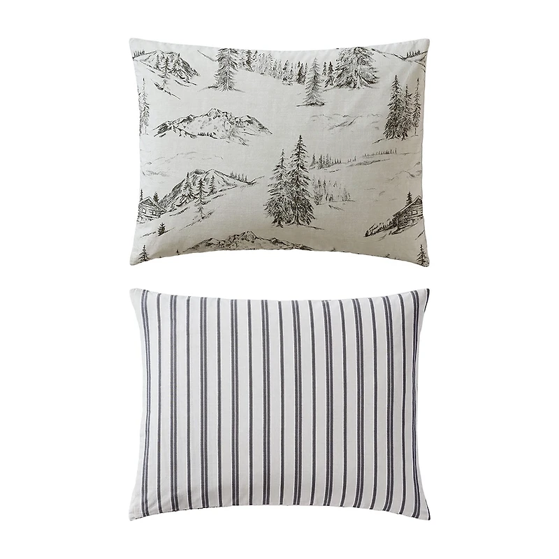 Eddie Bauer Rocky Mountain Cabin Duvet Cover Set
