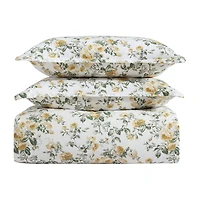 Laura Ashley Roses Sateen Duvet Cover Set