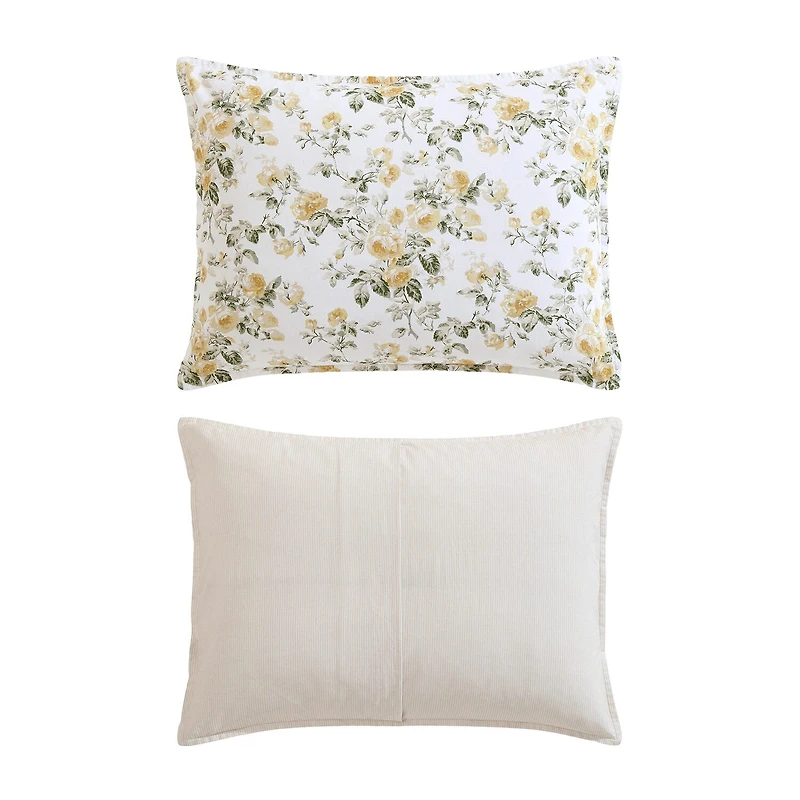 Laura Ashley Roses Midweight Comforter Set