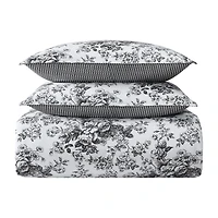 Laura Ashley Toile Delight Midweight Comforter Set