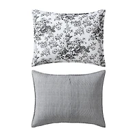 Laura Ashley Toile Delight Midweight Comforter Set