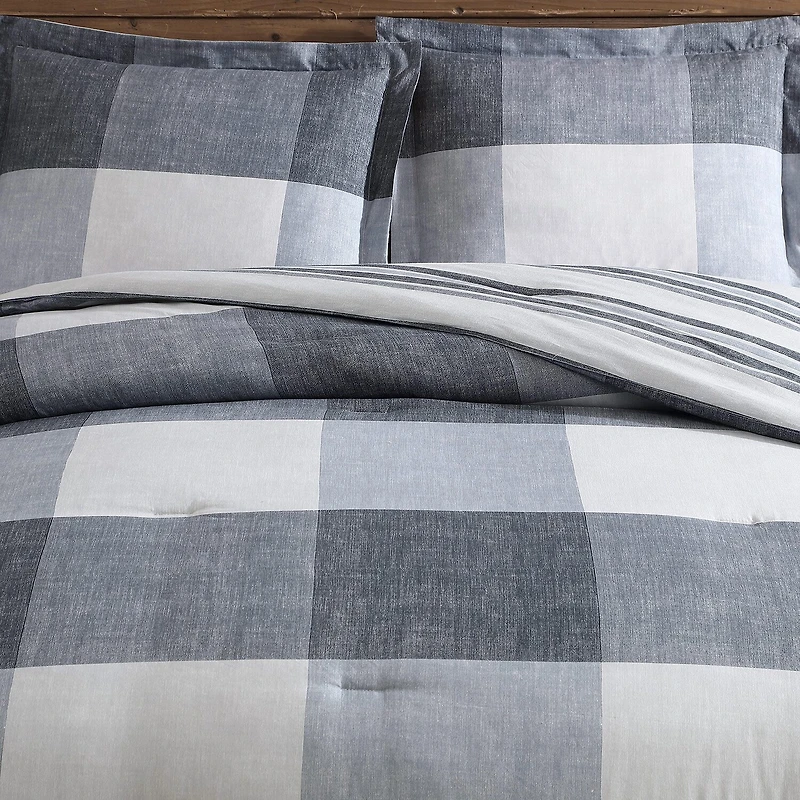 Eddie Bauer Oversized Palid Midweight Comforter Set
