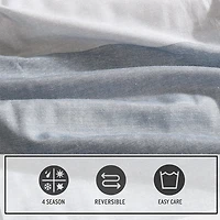 Eddie Bauer Oversized Palid Midweight Comforter Set
