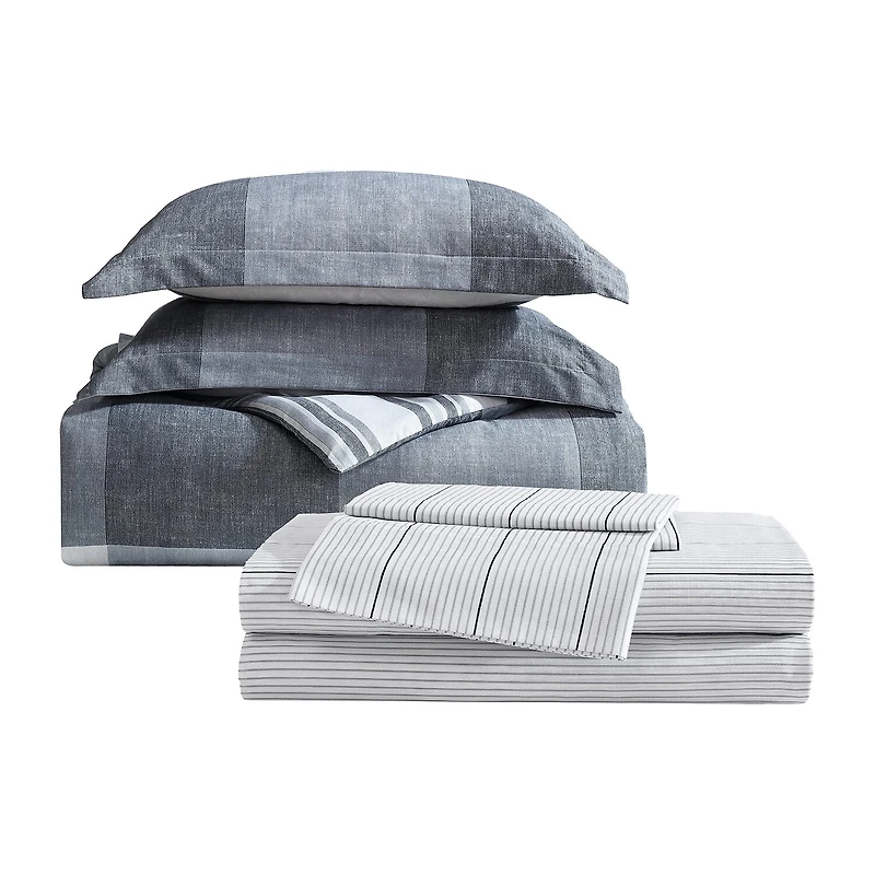 Eddie Bauer Oversized Palid Midweight Comforter Set