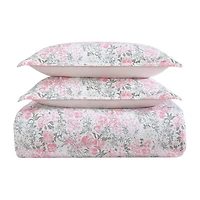 Laura Ashley Heather Garden Midweight Comforter Set
