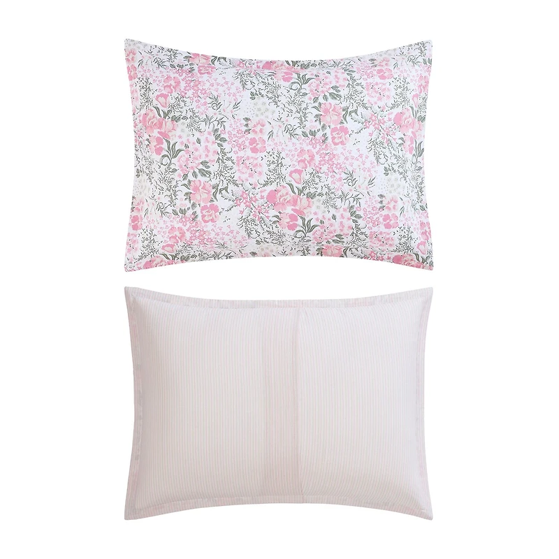 Laura Ashley Heather Garden Midweight Comforter Set