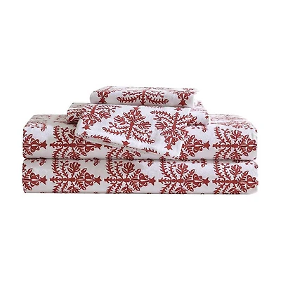Eddie Bauer Jolly Trees Sheet Set