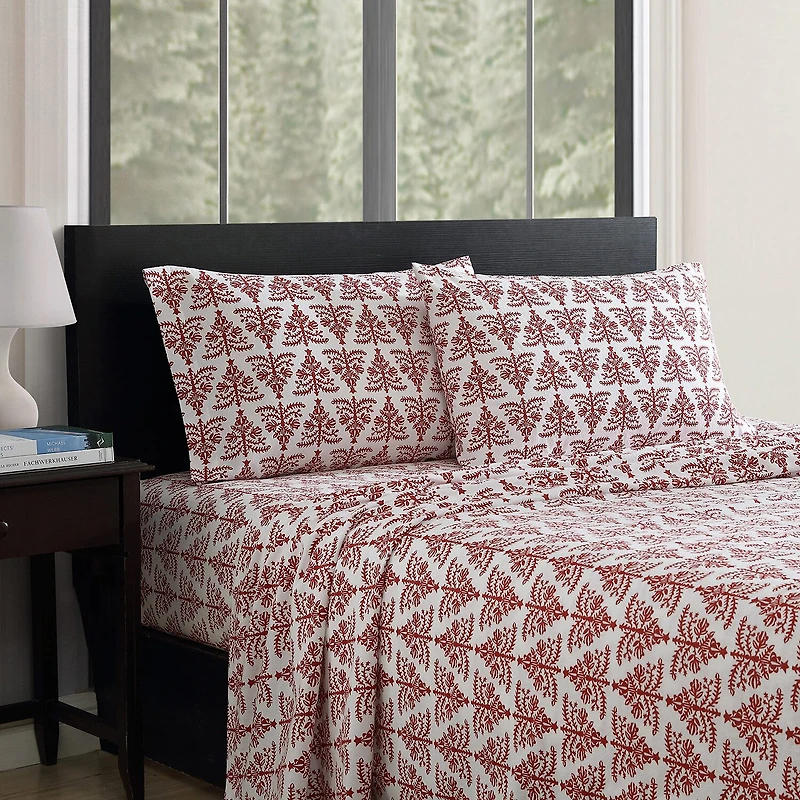 Eddie Bauer Jolly Trees Sheet Set