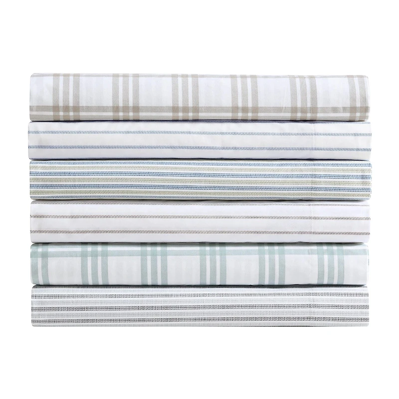 Eddie Bauer Ticking Stripe Sheet Set