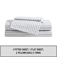 Eddie Bauer Ticking Stripe Sheet Set