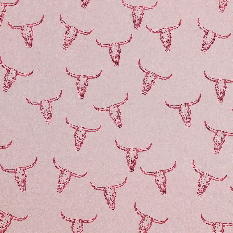 Wrangler Steer Skulls Sheet Set