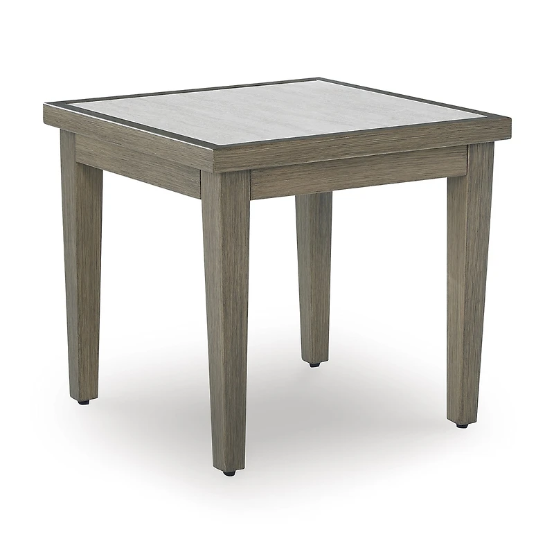 Signature Design by Ashley Raleigh Ranch Outdoor End Table