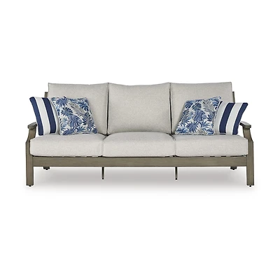 Signature Design by Ashley Raleigh Ranch Outdoor Sofa with Cushion