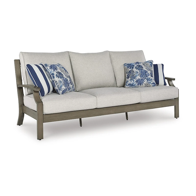 Signature Design by Ashley Raleigh Ranch Outdoor Sofa with Cushion