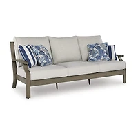 Signature Design by Ashley Raleigh Ranch Outdoor Sofa with Cushion