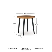 Signature Design by Ashley Hoquiam Outdoor End Table