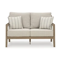 Signature Design by Ashley Hancock Outdoor Loveseat with Cushion