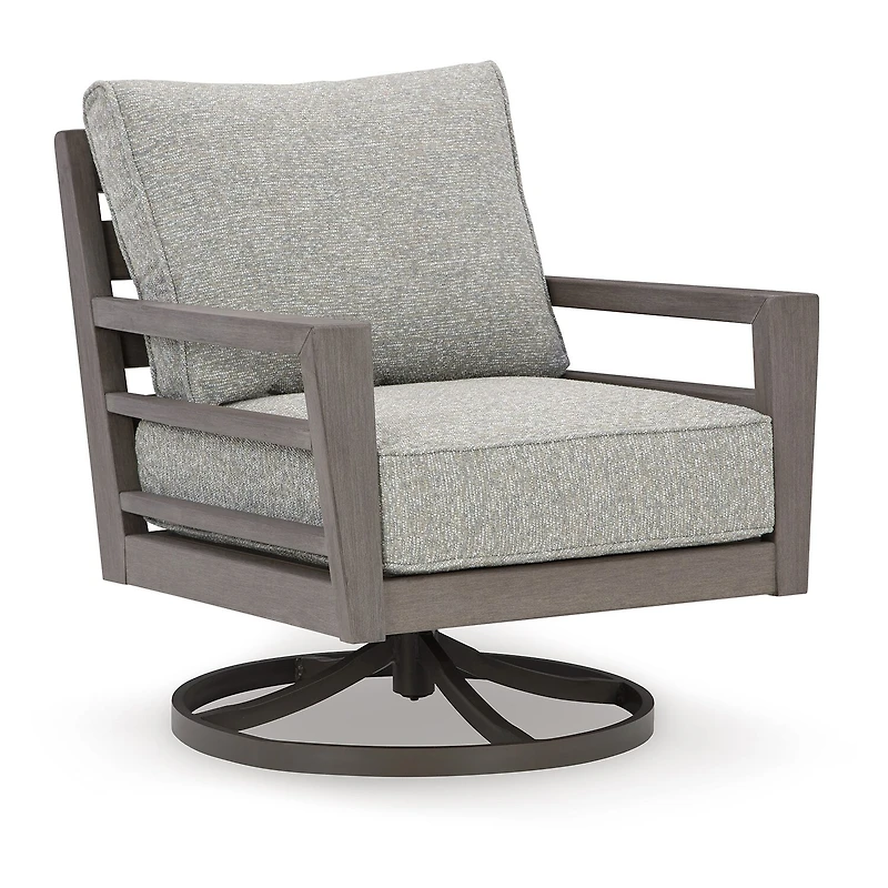 Signature Design by Ashley Hilo Outdoor Swivel Lounge Chair