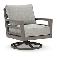Signature Design by Ashley Hilo Outdoor Swivel Lounge Chair