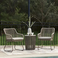 Signature Design by Ashley Moncure Heights 3-Piece Outdoor Chairs and Table Set