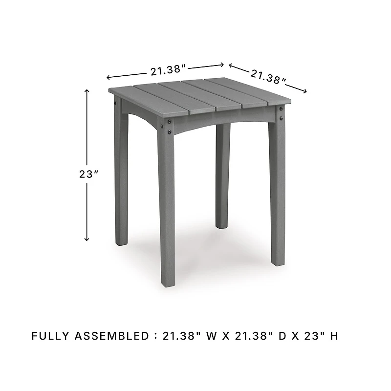 Signature Design by Ashley Long Beach Outdoor End Table