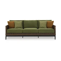 Signature Design by Ashley Hoquiam Outdoor Sofa with Cushion