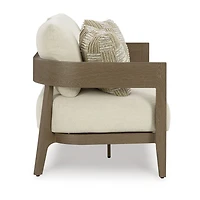 Signature Design by Ashley Severn Outdoor Loveseat with Cushion