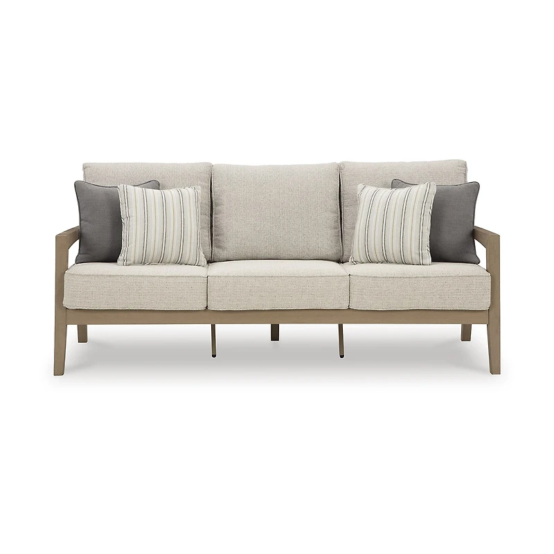 Signature Design by Ashley Hancock Outdoor Sofa with Cushion