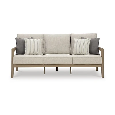 Signature Design by Ashley Hancock Outdoor Sofa with Cushion