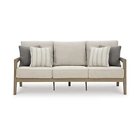 Signature Design by Ashley Hancock Outdoor Sofa with Cushion
