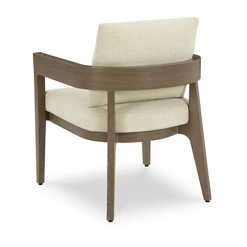 Signature Design by Ashley Severn Outdoor Dining Arm Chair with Cushion (Set of 2)