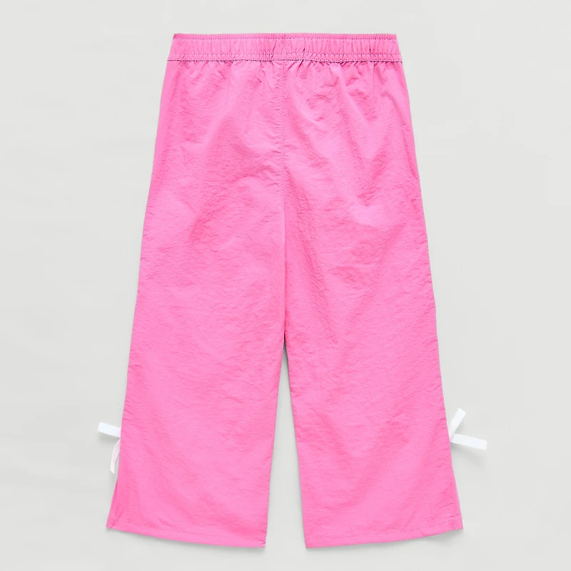 Okie Dokie Toddler & Little Girls Straight Regular Fit Pull-On Pant