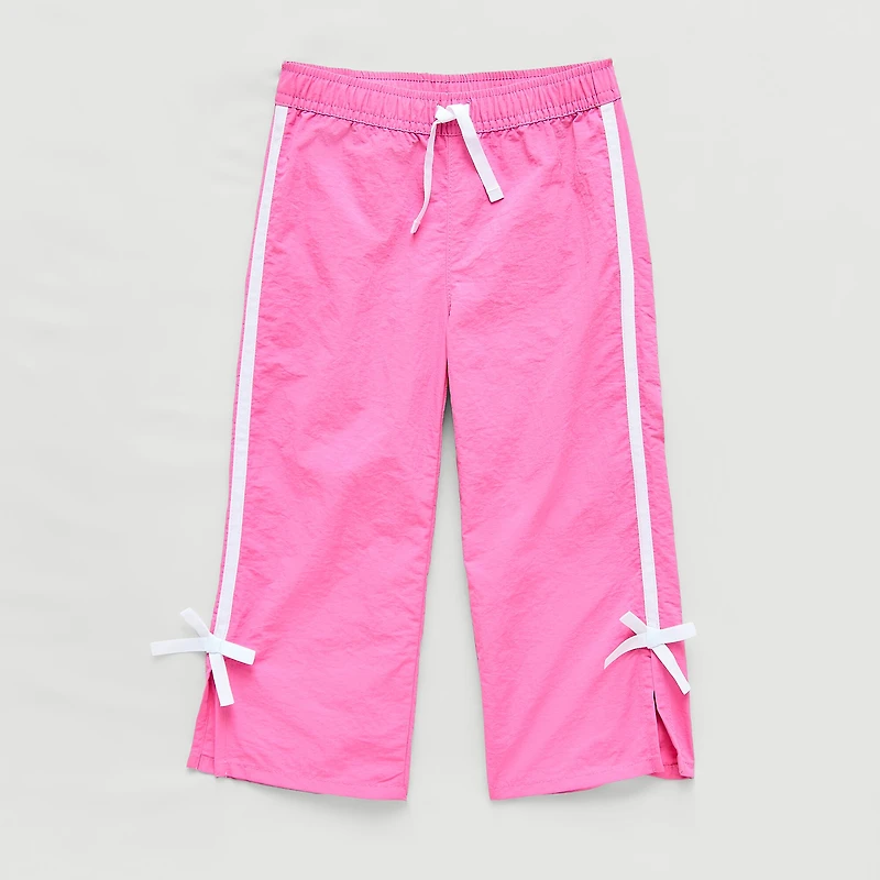 Okie Dokie Toddler & Little Girls Straight Regular Fit Pull-On Pant