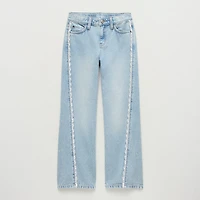Thereabouts Little & Big Kid Girls Mid Rise Wide Leg Jean