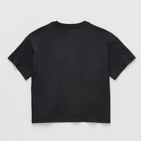 Nike Club Big Kid Girls Crew Neck Short Sleeve Oversized Graphic T-Shirt