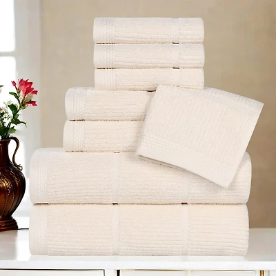 SUPERIOR® Milo Smart Twist Viscose Cotton Blend -pc. Quick Dry Bath Towel Set