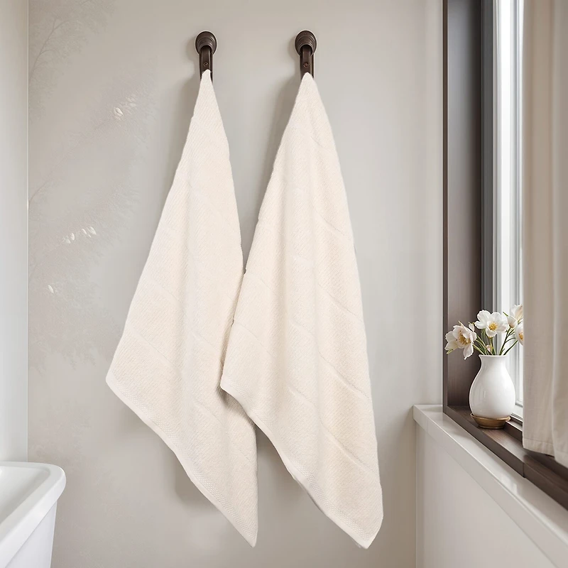 SUPERIOR® Milo Smart Twist Viscose Cotton Blend 2-pc. Bath Sheet