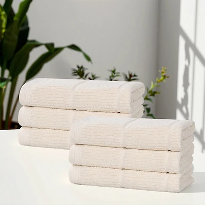 SUPERIOR® Milo Smart Twist Viscose Cotton Blend 6-pc. Hand Towel