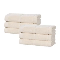 SUPERIOR® Milo Smart Twist Viscose Cotton Blend 6-pc. Hand Towel