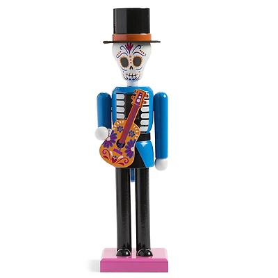 Layerings Day Of The Dead Boy Wood Nutcracker