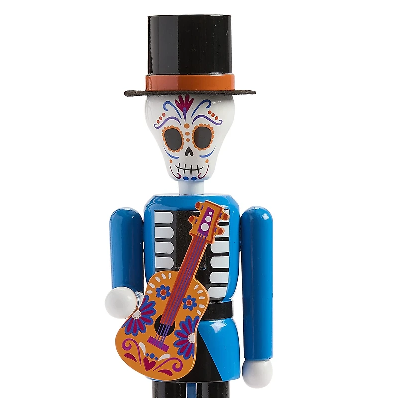Layerings Day Of The Dead Boy Wood Nutcracker