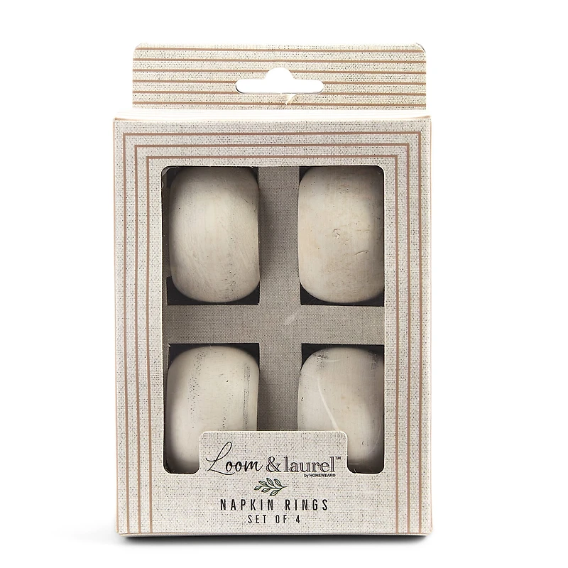 Homewear 4-pc. Napkin Rings