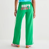 Juicy By Couture Womens Juniors Wide Leg Track Pant
