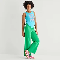 Juicy By Couture Womens Juniors Wide Leg Track Pant